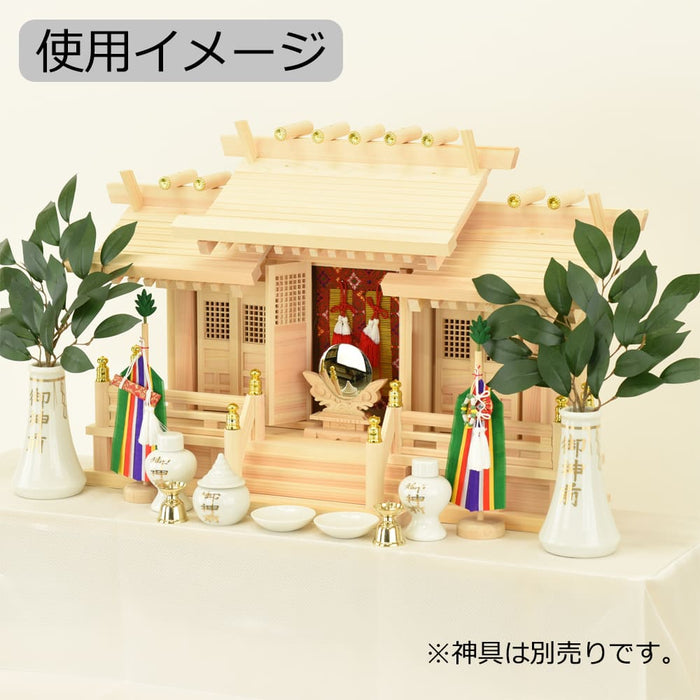 神棚・神具 神殿 格子付三社(みす付) 特徴 7