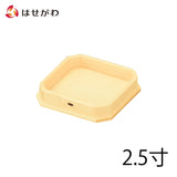 神具 折敷 桧 柾目 2.5寸