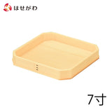 神具 折敷 桧 柾目 7.0寸