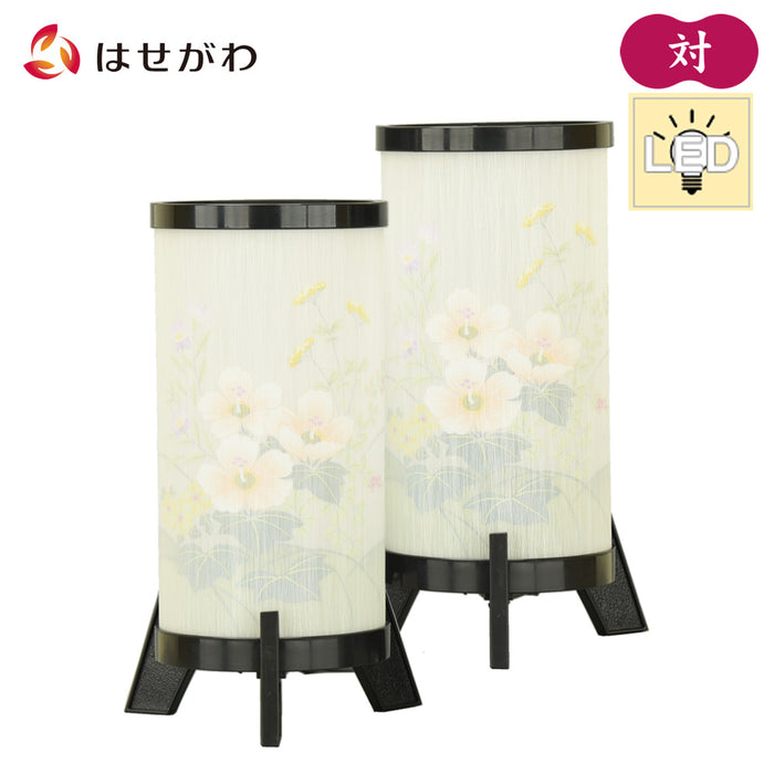 盆提灯 霊前灯 きらら 二重芙蓉 黒 特徴 1
