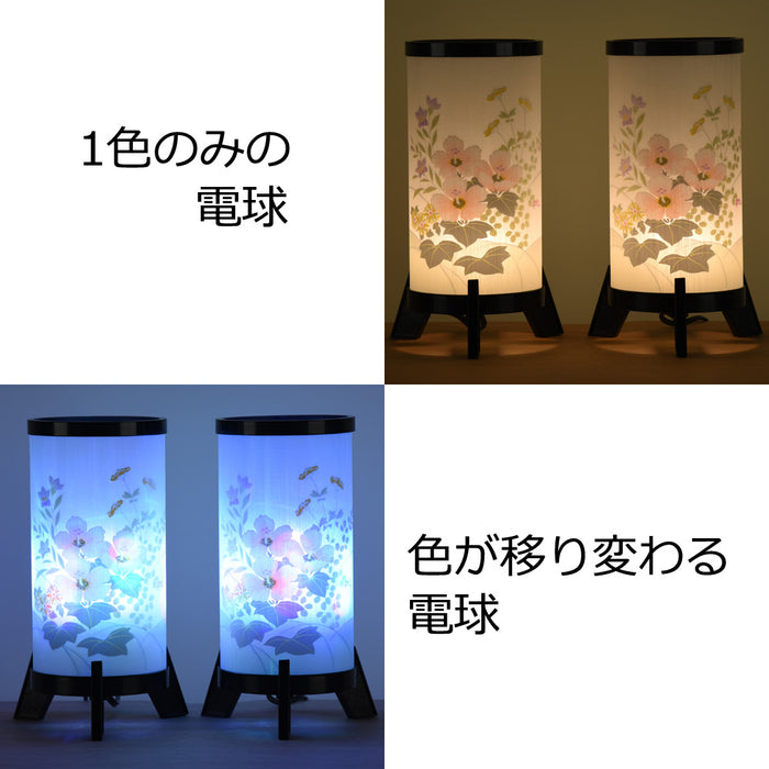 盆提灯 霊前灯 きらら 二重芙蓉 黒 特徴 3