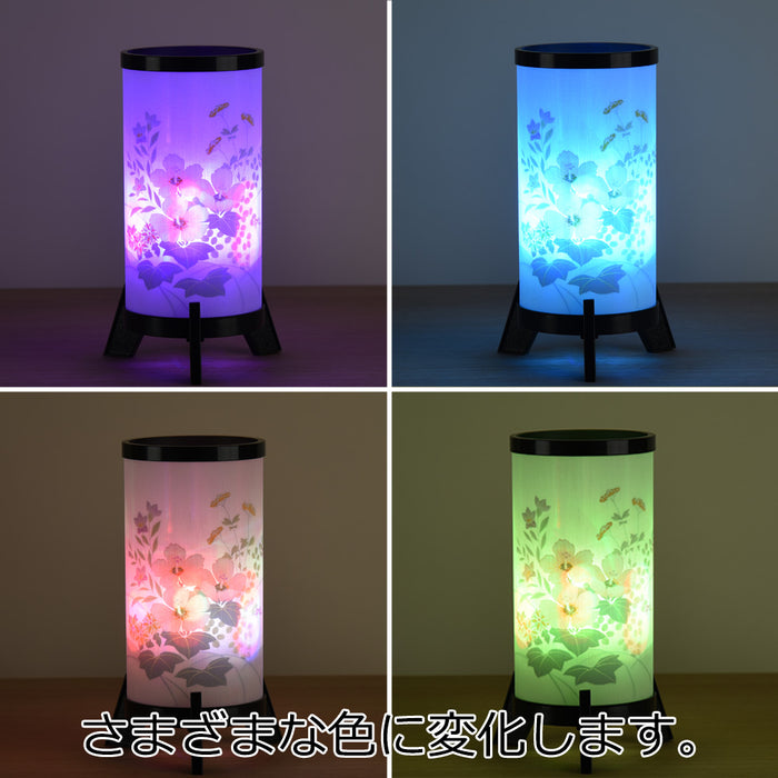 盆提灯 霊前灯 きらら 二重芙蓉 黒 特徴 4