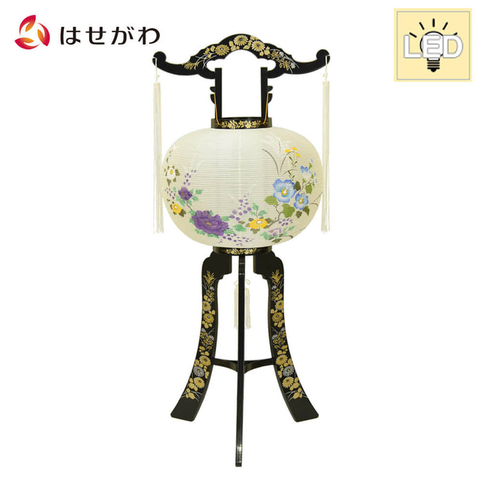 盆提灯 行灯 山月 12号 ホタル球 特徴 1