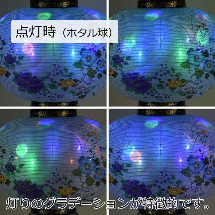 盆提灯 行灯 山月 12号 ホタル球 特徴 5
