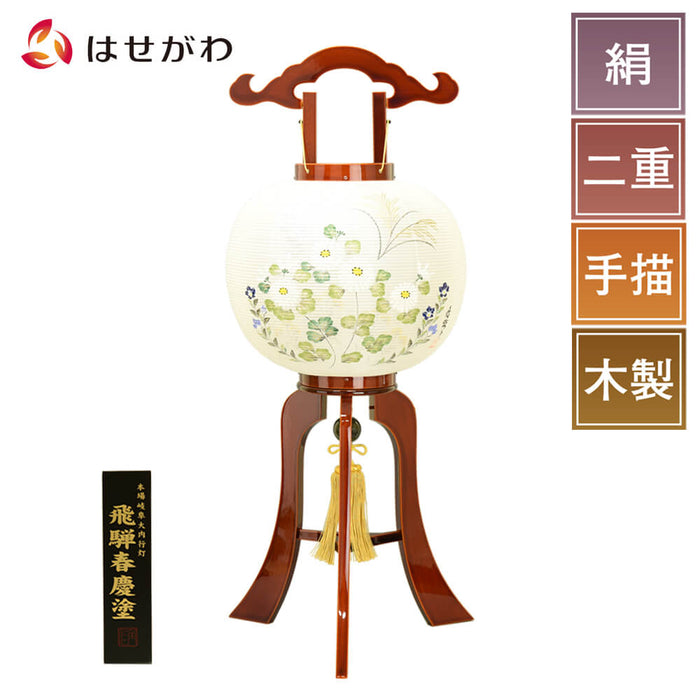 盆提灯 行灯 11号 春慶塗 特徴 1