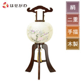 盆提灯 行灯 12号 本鉄刀木 特徴 1