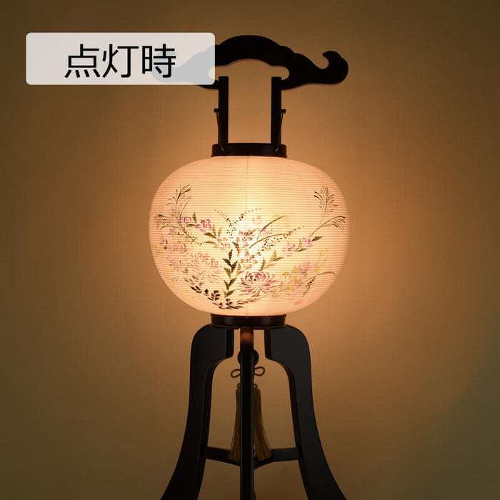 盆提灯 行灯 12号 本鉄刀木 特徴 5