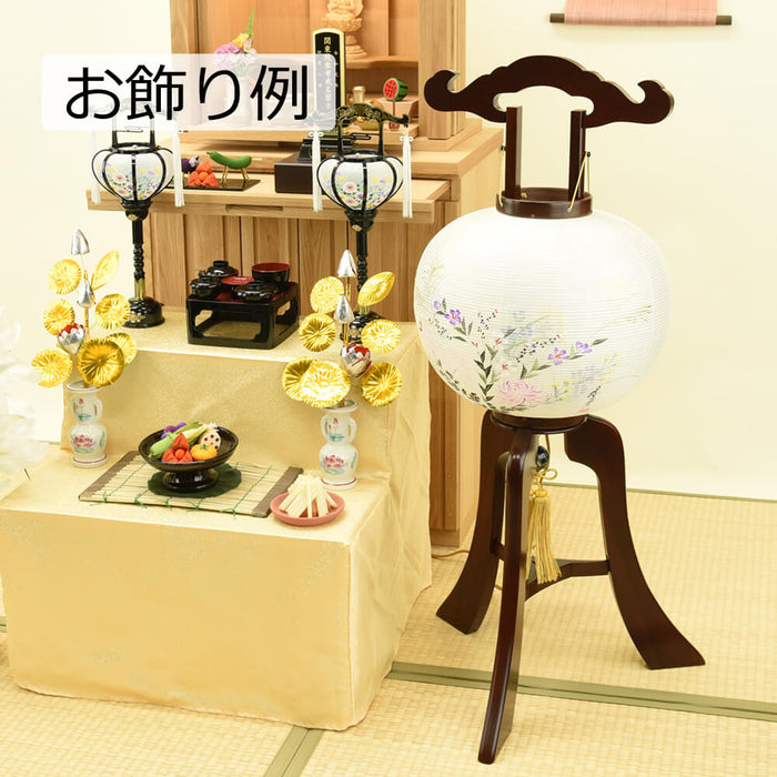 盆提灯 行灯 12号 本鉄刀木 特徴 6
