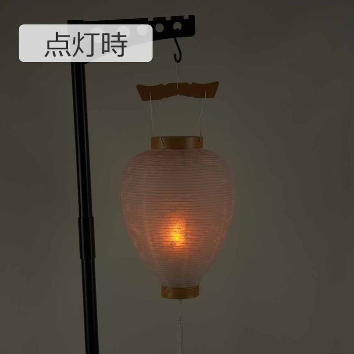 盆提灯 御所 中尺柾紋天 LED電池灯入 特徴 6