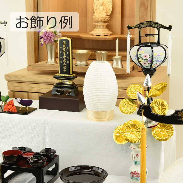 盆提灯 置き型 白紋天 特徴 5