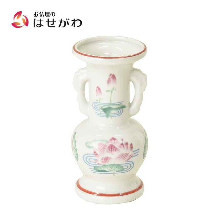 盆用品 花立 蓮水絵 高さ12.5cm 特徴 1