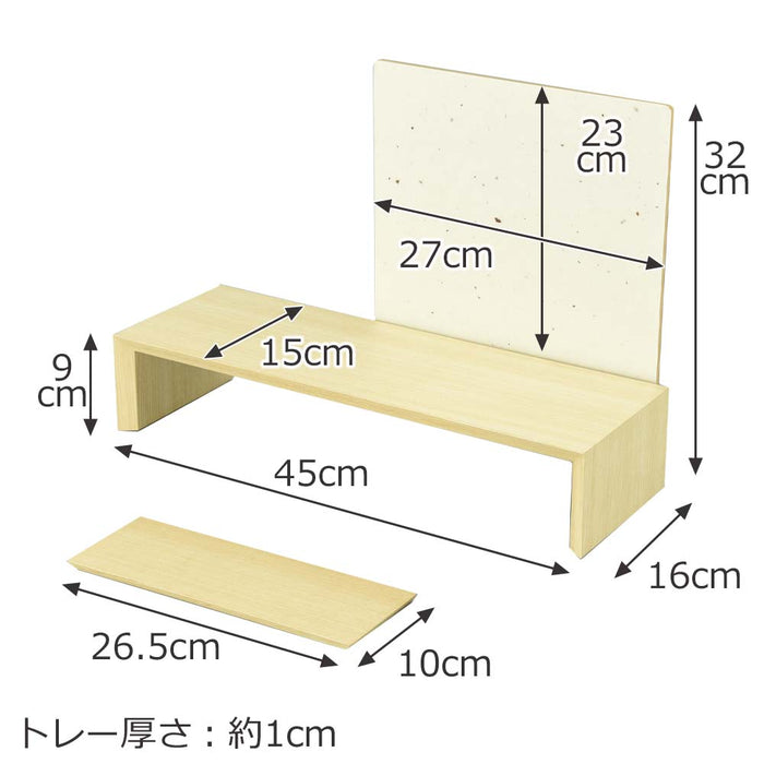 仏壇 tonari ステージ 角型 セン 高さ32cm 特徴5