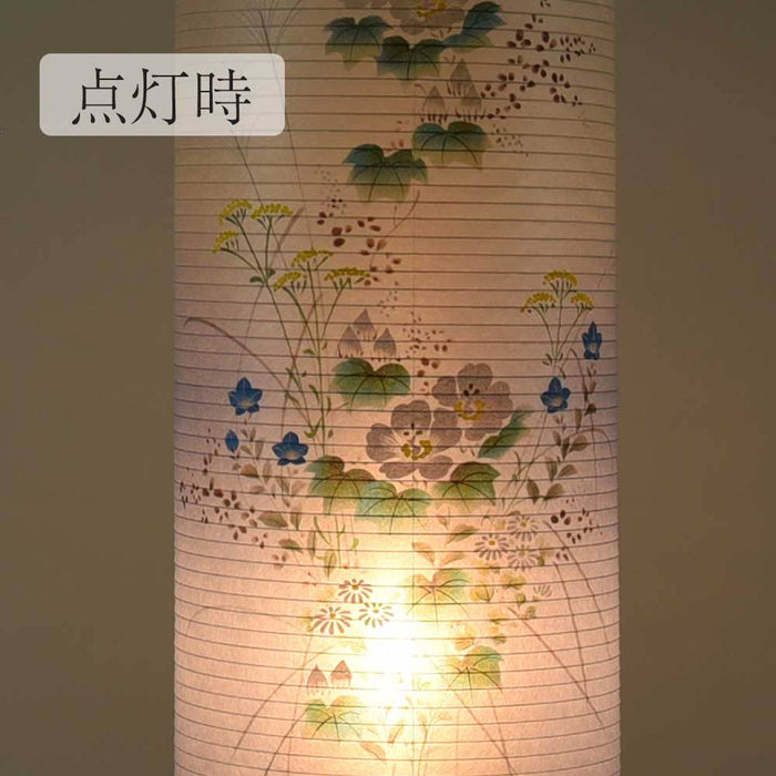 盆提灯 住吉 9番 蒔絵 芙蓉ボカシ 特徴 5