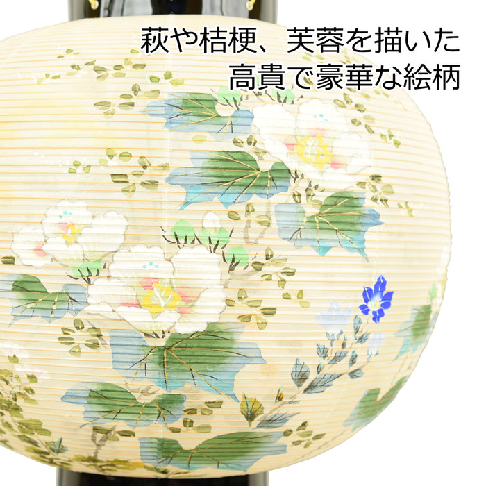 盆提灯 行灯 二重 本金蒔絵 12号 会津塗 特徴 3