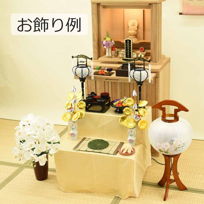 盆提灯 新型 伊吹 九寸行灯 絵入 特徴 5