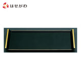 仏具 焼香盆 PC 黒 フチ金 大 特徴 1