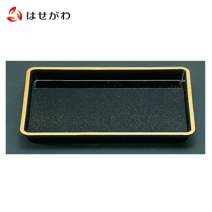 仏具 角型焼香盆 ノンスリップ 黒金梨地 1尺1.5 特徴 1