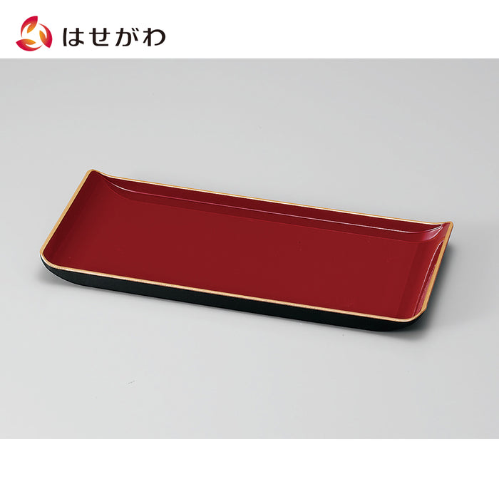 仏具 焼香盆 特小 朱（フチ金） 特徴 1