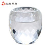 仏具 心咲カットクリスタル 仏器 クリアー 特徴 1