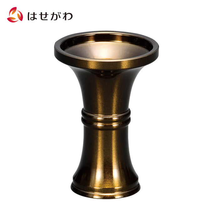仏具 銅器製 花立 1ケ 抹茶 特徴 1