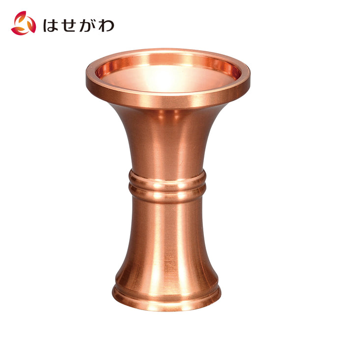仏具 銅器製 花立 1ケ 杏 特徴 1