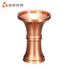 仏具 銅器製 花立 1ケ 杏 特徴 1