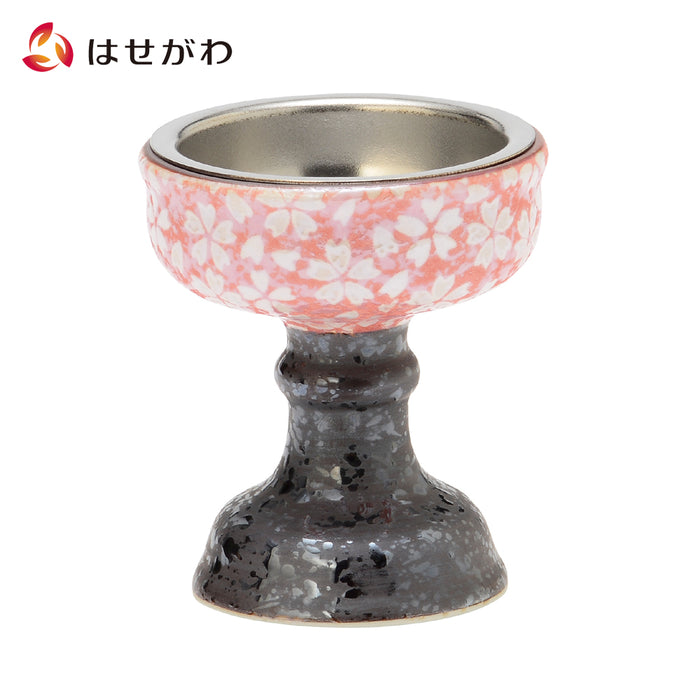仏具 花摘 仏器 有田焼 落とし付 桜小紋ピンク 特徴 1
