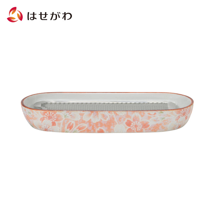 仏具 天音 寝かせる線香皿 有田焼 雅桜 ピンク 特徴 1