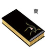 過去帳 蒔絵 黒 日付なし 4.0寸