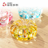 クリスタル お干菓子 菊(黄)