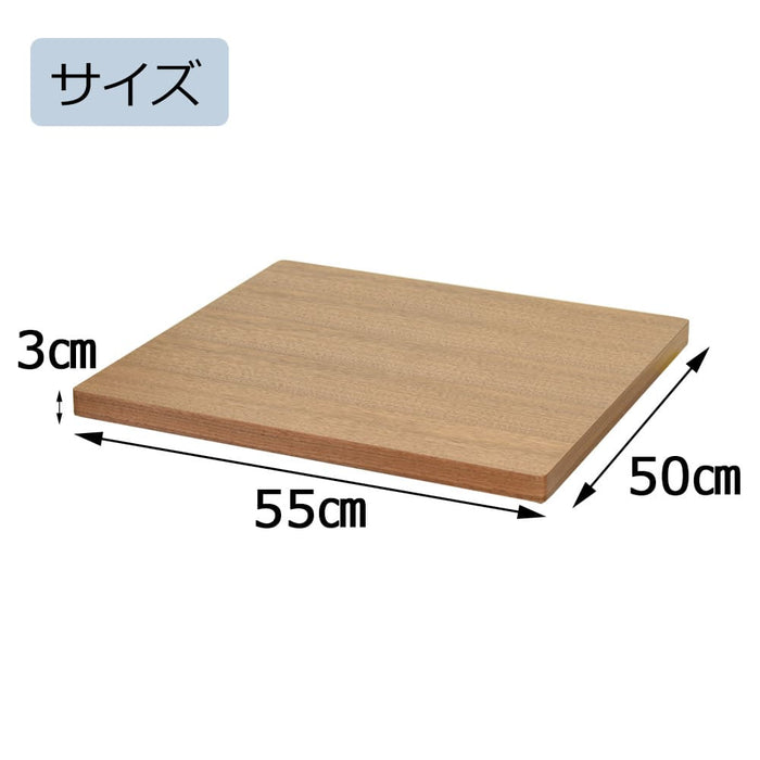 仏具 敷台 ウォルナット 55×50×3 特徴 2
