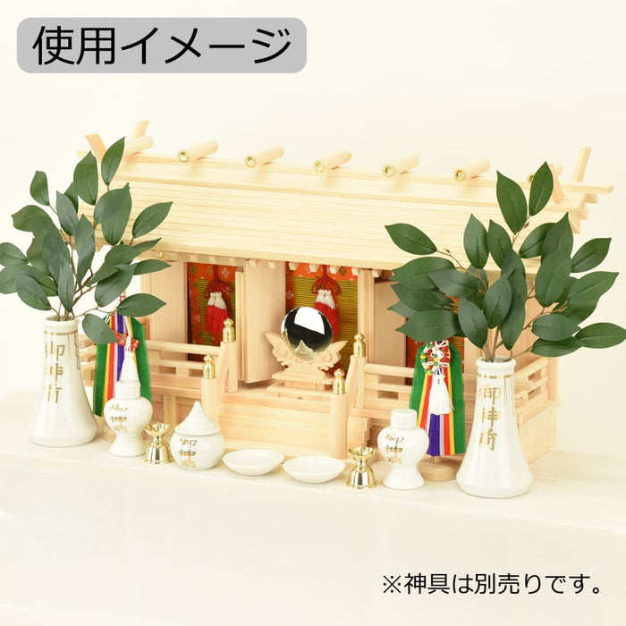 神殿 新横通し三社 桧