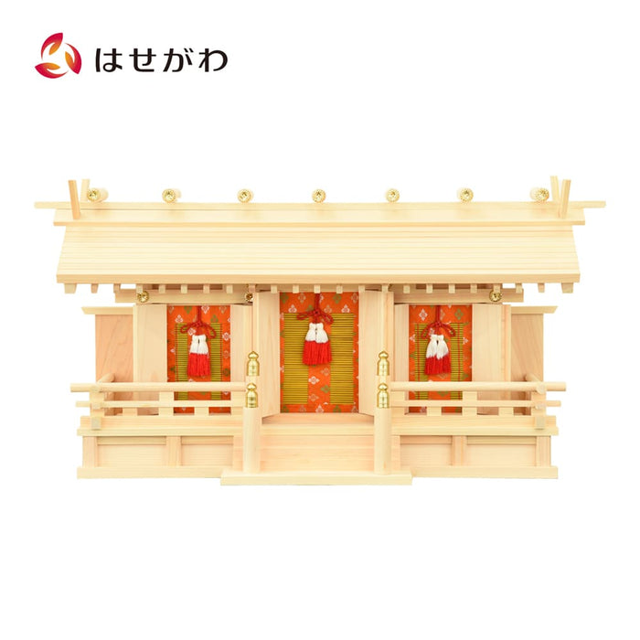 神殿 新横通し三社 桧