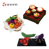 盆提灯 【WEB限定】ちりめん 牛馬飾り・お供物・お霊供膳セット 特徴 1