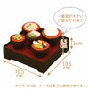 盆提灯 【WEB限定】ちりめん 牛馬プレミアム・お供物・お霊供膳セット 特徴 12