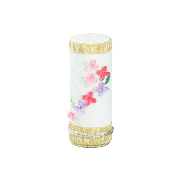 ちりめん提灯 筒型