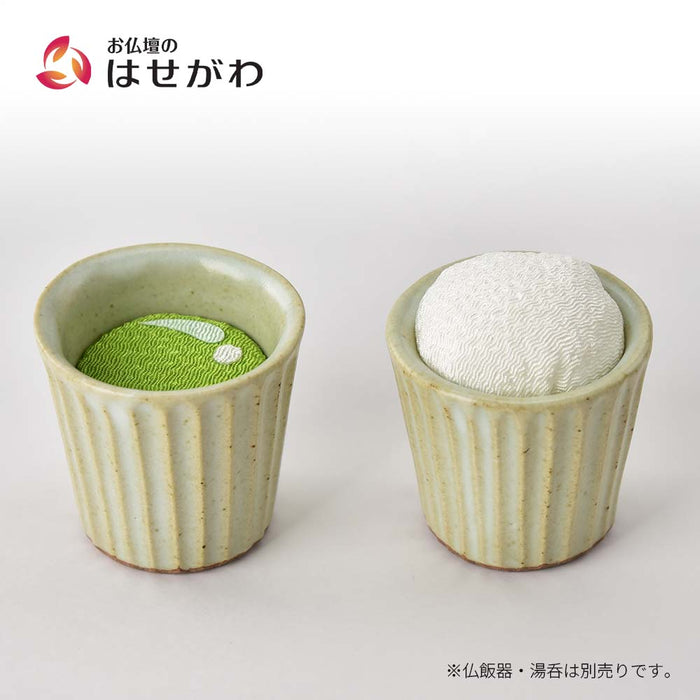 ちりめんお供え仏飯 お茶セット