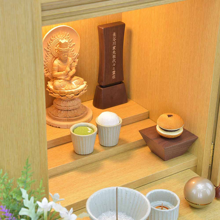 ちりめんお供え仏飯 お茶セット