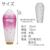 盆提灯 新型 小珠セット 白･撫子 特徴 10