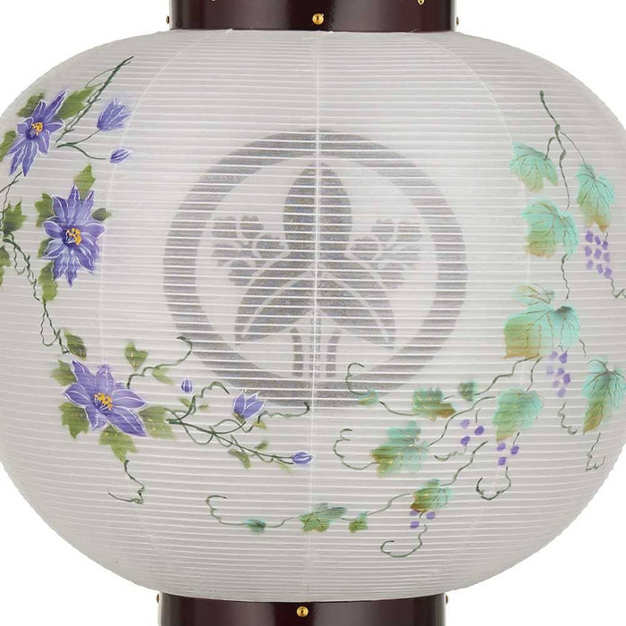 盆提灯 行灯 11号 華桜 紋二重 鉄仙 野葡萄 特徴 3