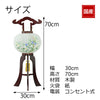 姫行灯 9号 桔梗 菊に竹