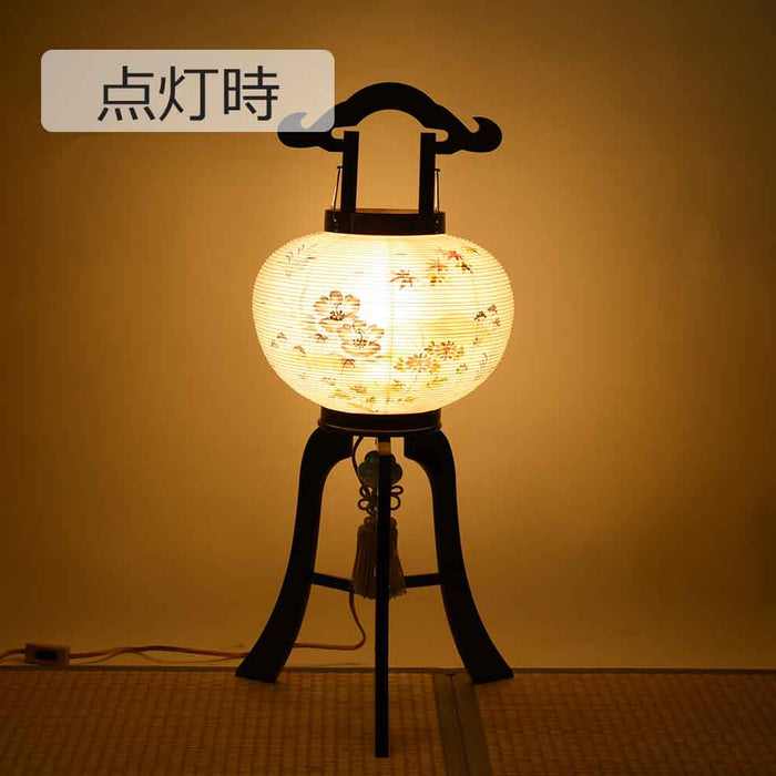 盆提灯 行灯 10号 総鉄刀木 楓蓉 (ふよう) 特徴 7