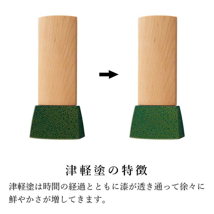位牌 過去帳 エキューム 津軽塗 総丈16.2cm 特徴 10