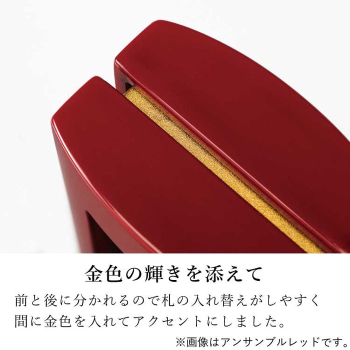 繰出位牌 過去帳 アンサンブル ネイビー 総丈18.0cm 特徴 4
