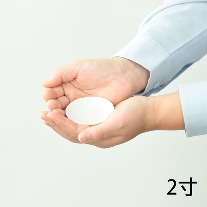 神具 洗米皿 白2.0寸