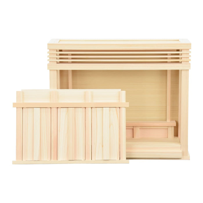 神棚 神具 箱宮 神楽ミニ(神具セット付) 特徴 4