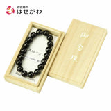 数珠・念珠 ブレスレット 黒縞メノー 12mm 特徴 1