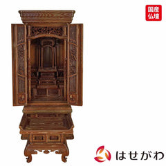 仏壇 水明（すいめい） 桑 高さ167cm