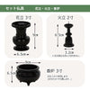 仏壇 サーマ タモライト 高さ48cm 仏具セットC 特徴 3