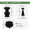 仏壇 由禅 オーク H123cm 仏具セットC 特徴 13
